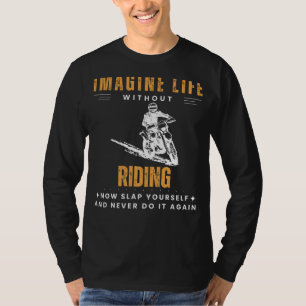 Ride-less Revelry: Slap Yourself & Gallop into Lau T-Shirt