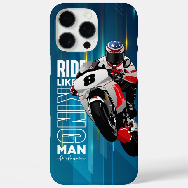 Ride Like a King |  Case-Mate iPhone Case (Back)