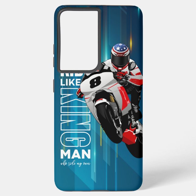 Ride Like a King |  Samsung Galaxy S21 Ultra Case (Back)