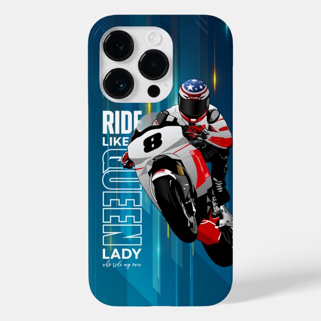 Ride Like a Queen |  Case-Mate iPhone Case (Back)
