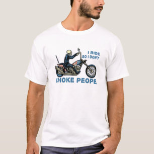 Ride Like a Warrior: Biker's Hamlet T-Shirt