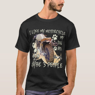 Ride Like a Warrior: Biker's Hamlet T-Shirt
