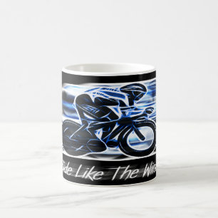 Ride Like The Wind - Cyclist's Drinks Mug