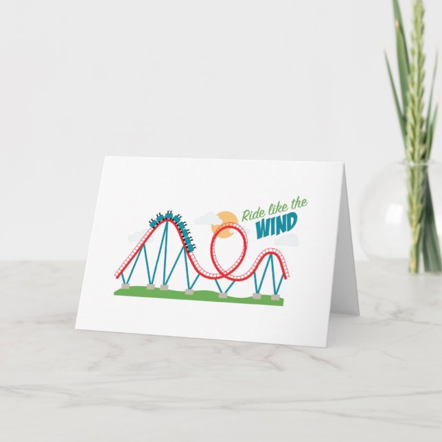Ride Like Wind Card (Front)