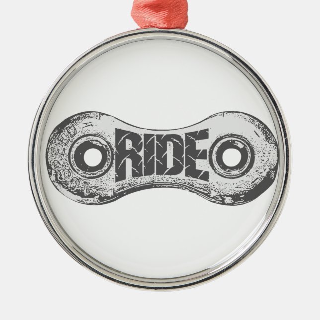 Ride Metal Tree Decoration (Front)