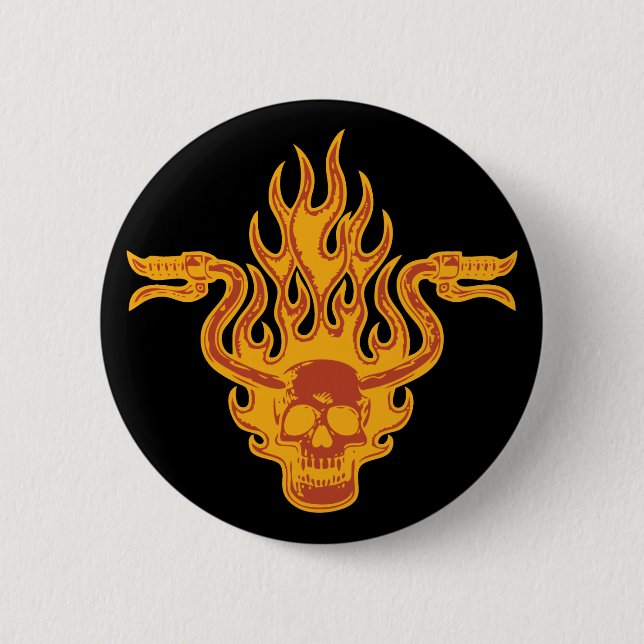Ride Minded 6 Cm Round Badge (Front)