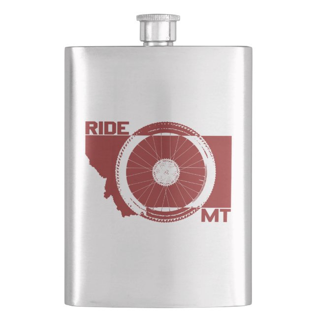Ride Montana Hip Flask (Front)