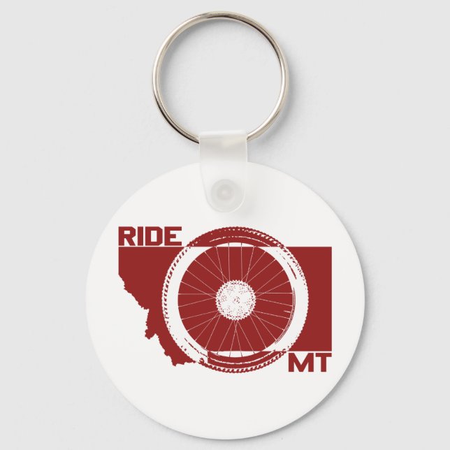 Ride Montana Key Ring (Front)