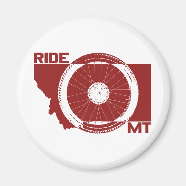 Ride Montana Magnet (Front)