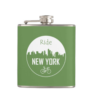 Ride New York Hip Flask