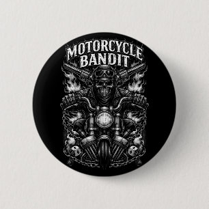 Ride of the Iron Bandit 6 Cm Round Badge