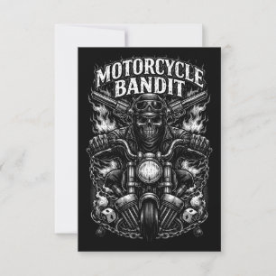 Ride of the Iron Bandit Thank You Card
