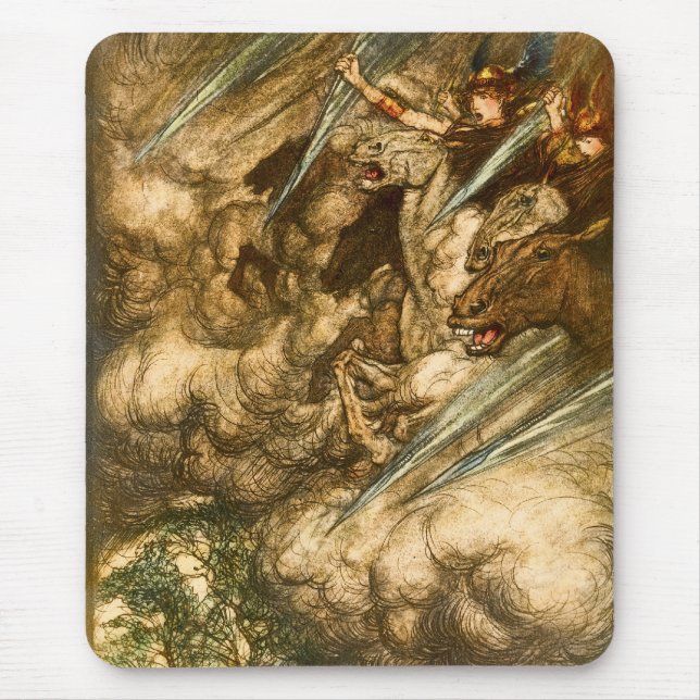 Ride of the Valkyries Mousepad (Front)