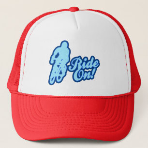 Ride On! (blue) Trucker Hat