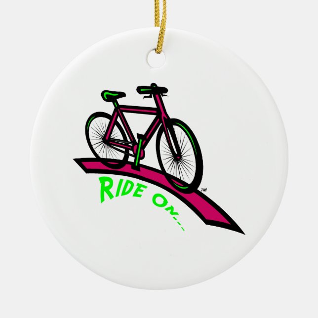 Ride On Ornament (Front)