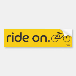 Ride On™ Road Bumper Sticker