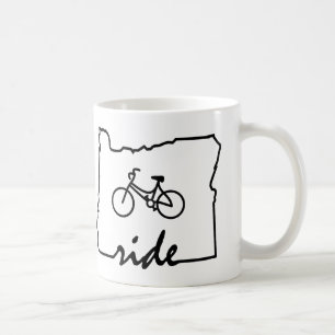 Ride Oregon (Cycling) Coffee Mug