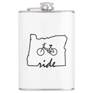 Ride Oregon (Cycling) Hip Flask