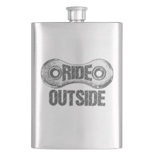 Ride Outside Hip Flask