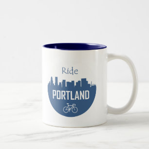 Ride Portland Two-Tone Coffee Mug