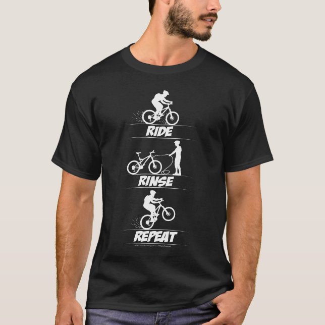 Ride Rinse Repeat Shirt (Front)