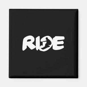 Ride Snowboard Snowboarding Board Rider Magnet