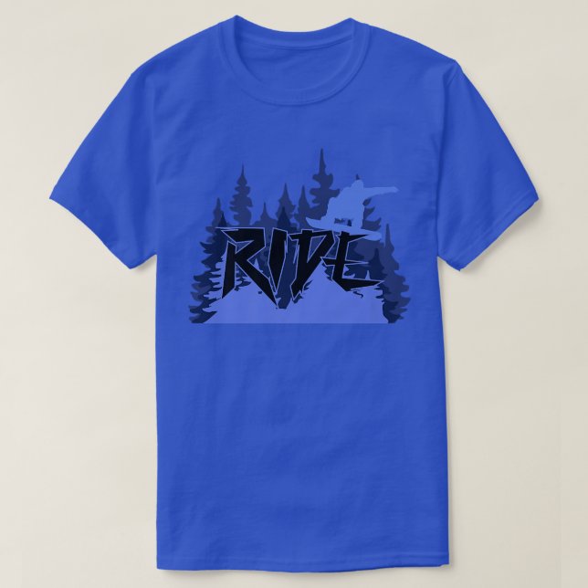 Ride Snowboarding Snowboard Trip  T-Shirt (Design Front)