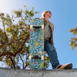 Ride the Aesthetic Wave with William Morris's  Skateboard