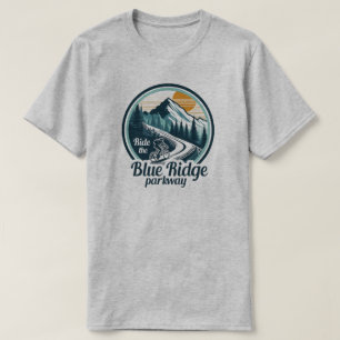 Ride The Blue Ridge Parkway Cycling T-Shirt