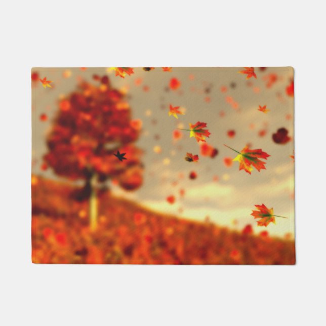Ride the October Breeze Doormat (Front)