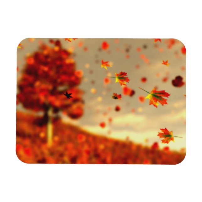 Ride the October Breeze Flexible Magnet (Horizontal)