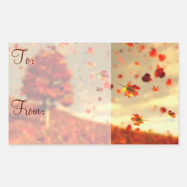 Ride the October Breeze Gift Stickers (Front)