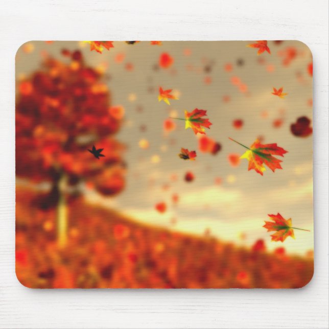 Ride the October Breeze Mousepad (Front)