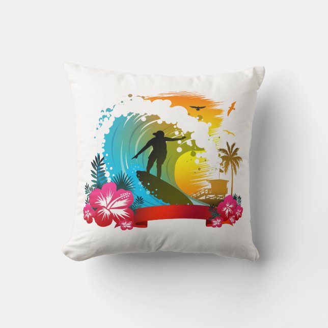 Ride The Tide Cushion (Front)