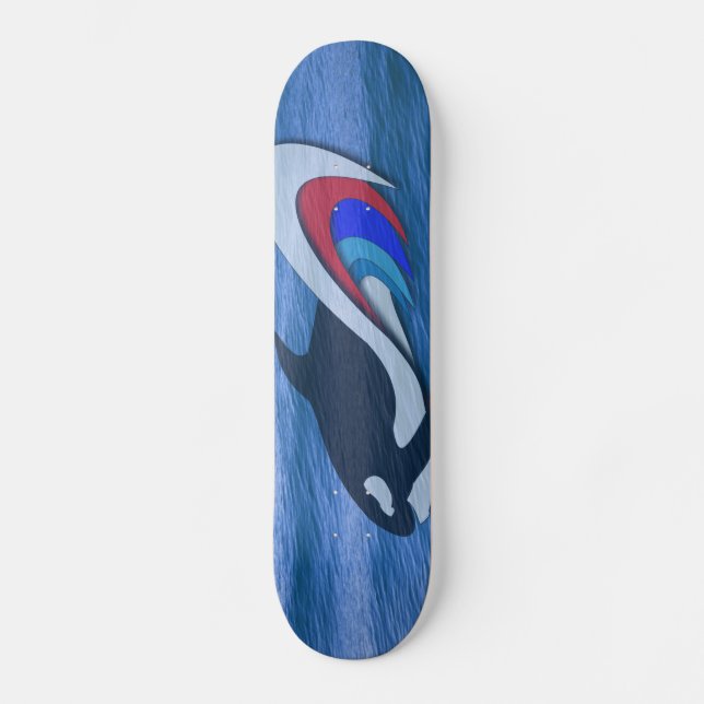 Ride The Tide SkateBoard (Front)