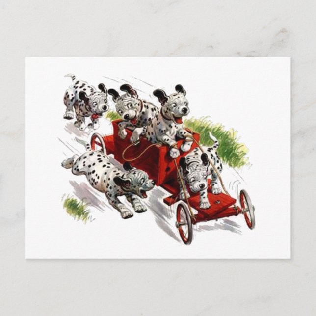 ride the wagon postcard (Front)