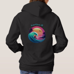 Ride the Wave at Sunset Hoodie