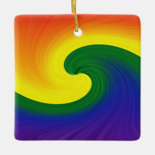 Ride the Wave  Ceramic Ornament