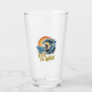 Ride the Wave Glass