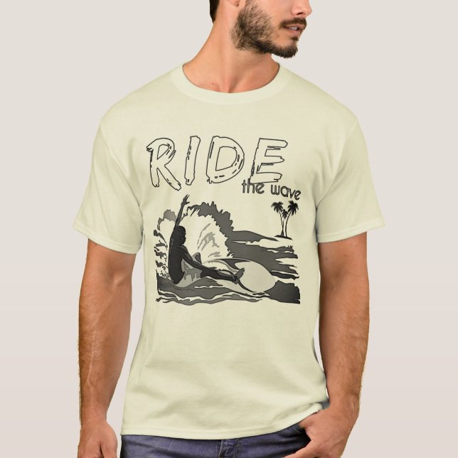 "Ride the Wave" T-Shirt (Front)