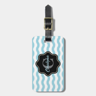 Ride the Waves in Style – Personalised Summer Luggage Tag