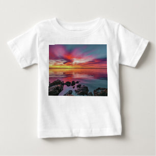 "Ride the Waves: Ocean Vibes Tee" Baby T-Shirt