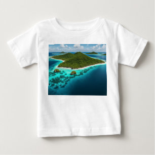 "Ride the Waves: Ocean Vibes Tee" Baby T-Shirt