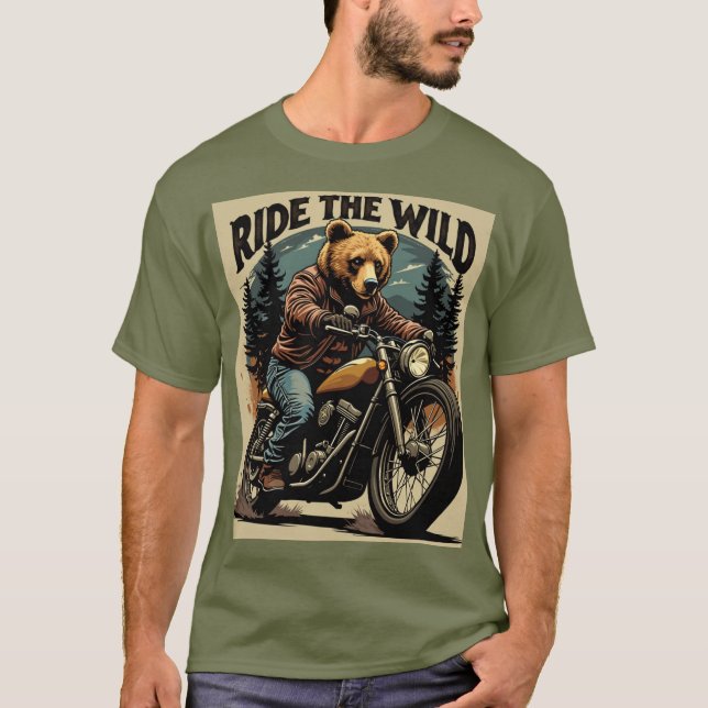 Ride the Wild – Adventure-Ready T-Shirt (Front)