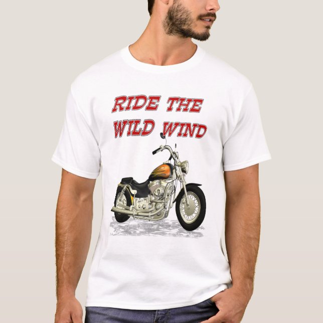Ride the Wild Wind, tee shirt (Front)