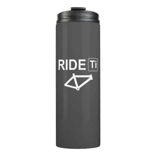 Ride Titanium Thermal Tumbler (Front)