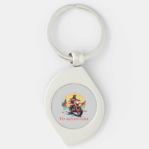 Ride to Adventure Key Ring