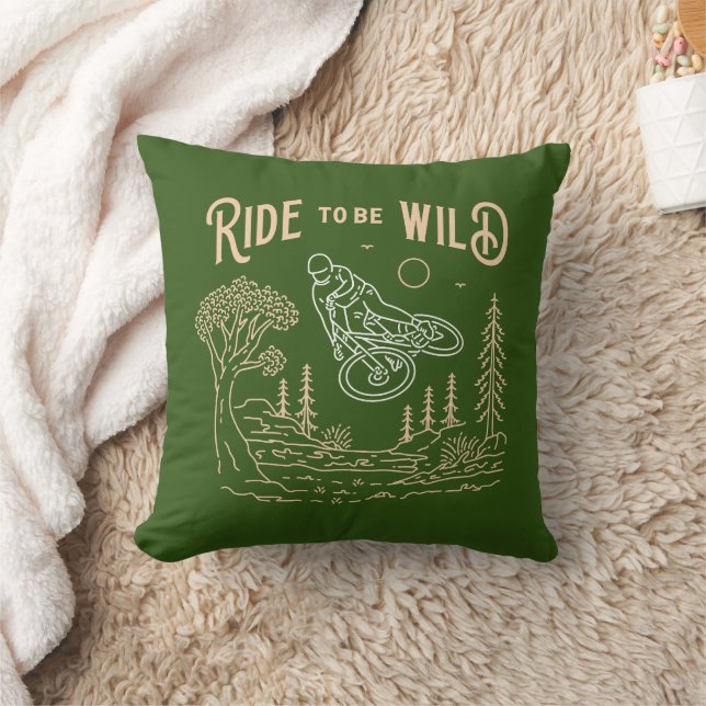 Ride to be Wild Cushion (Blanket)