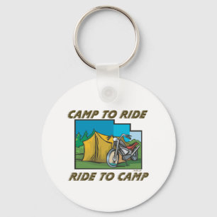 Ride to Camp Key Ring
