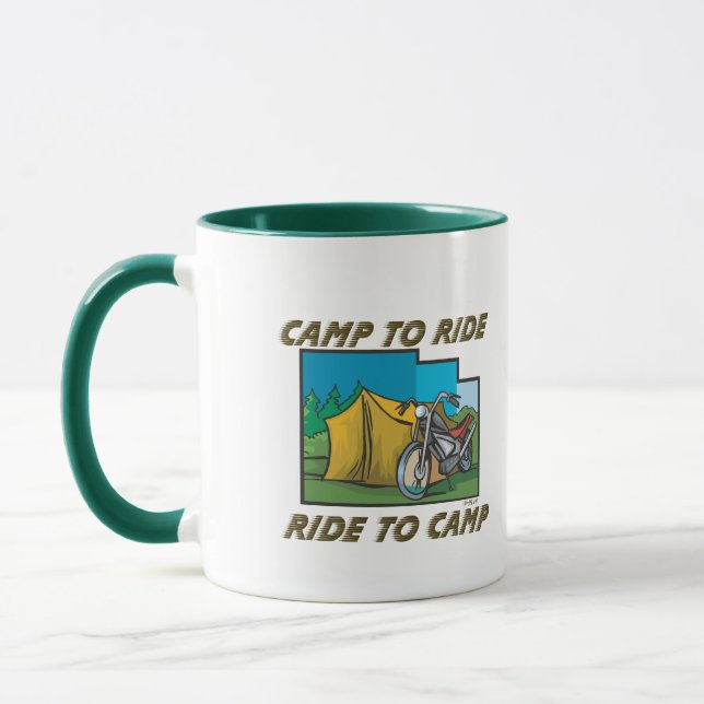 Ride to Camp Mug (Left)